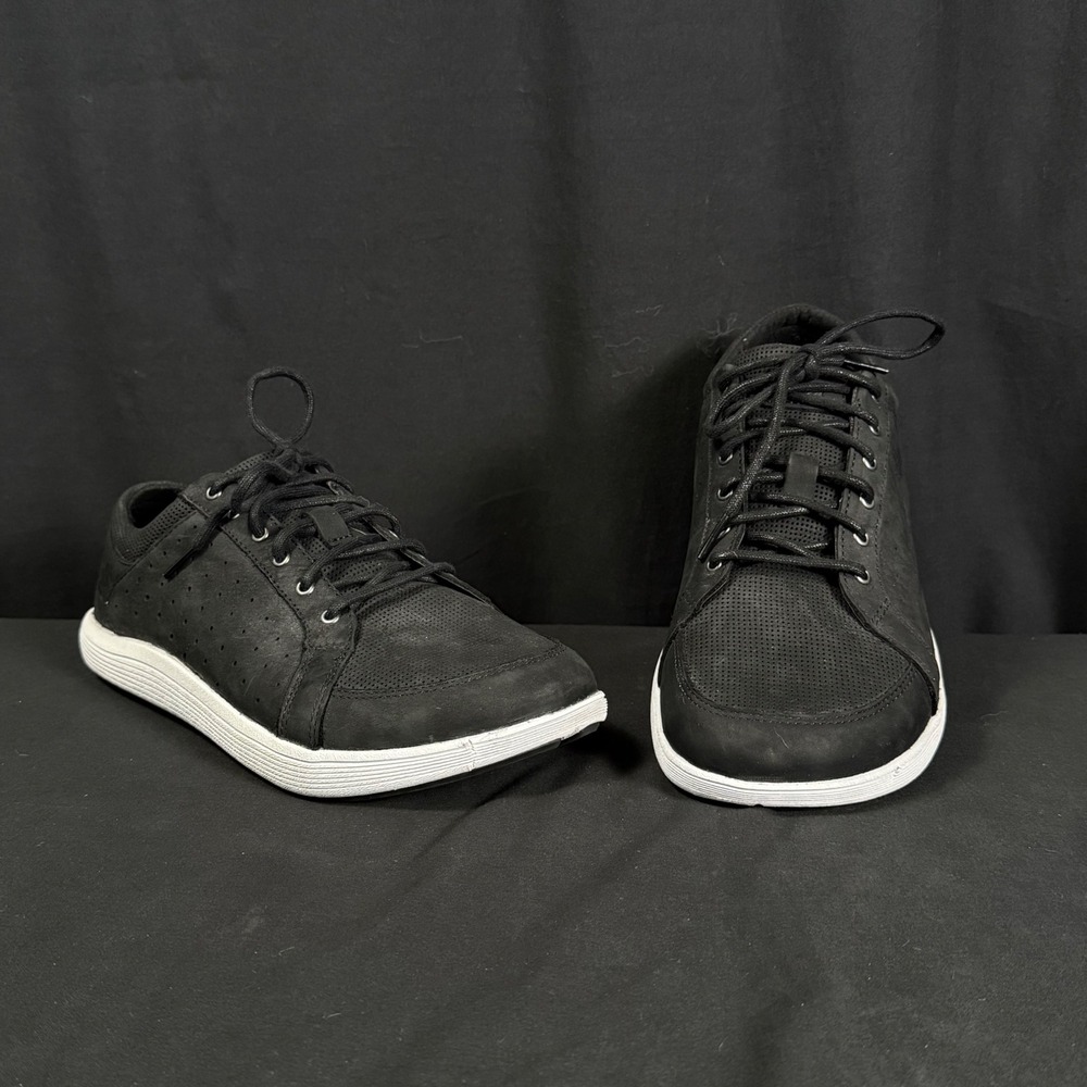 Altra Cayd Leather Low Top Casual Sneaker Black Wide Toe Box Mens 8 ALM1883B000